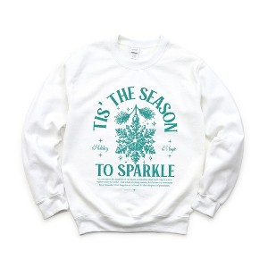 Simply Sage Market Women's Graphic Sweatshirt Season To Sparkle - 1 of 4