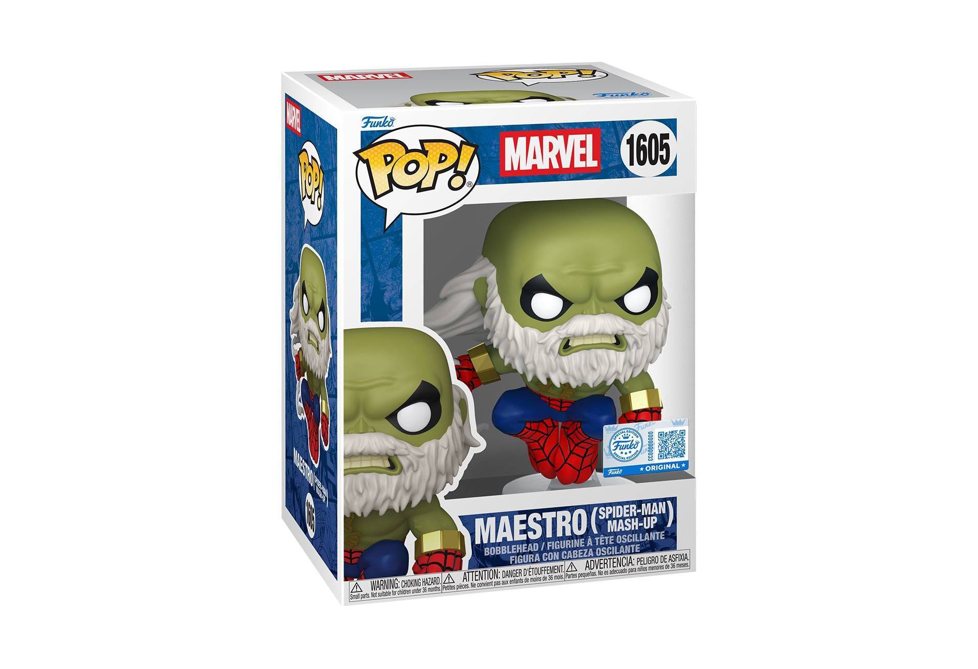 Funko POP! Target Exclusive Marvel Maestro (Spider-Man Mash-Up)  Bobblehead #1605
