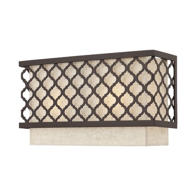 Livex Lighting Arabesque 2 - Light Wall Light in  English Bronze