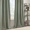 Madison Park Light Filtering Preston Plaid Rod Pocket and Back Tab Curtain Panel with Fleece Lining - 2 of 4