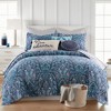 Bellamy Teal Standard Sham Set - Two Standard Shams - Levtex Home - 3 of 3