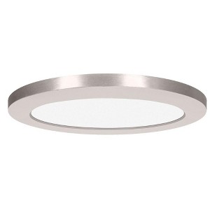 Access Lighting ModPLUS 1 - Light Flush Mount in  Brushed Steel - 1 of 3