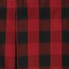 Park Designs Buffalo Check Lined Pleat Valance - 3 of 3