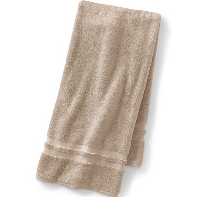 Lands' End Essential Cotton Bath Sheet - Bath Sheet - Cobblestone : Target