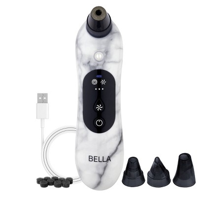 Spa Sciences BELLA 3-in-1 Microderm Pore Extractor & Micro Mister – White Marble