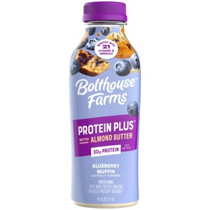 Bolthouse Farms Nut Butter Protein Plus Blueberry Vanilla Shake - 15.2 fl oz - 1 of 4