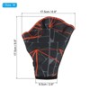 Unique Bargains Swimming Diving Resistance Webbed Training Printing Aquatic Gloves 1 Pair - 2 of 4
