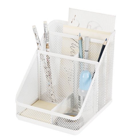 Mesh Pencil Holder White - Brightroom™