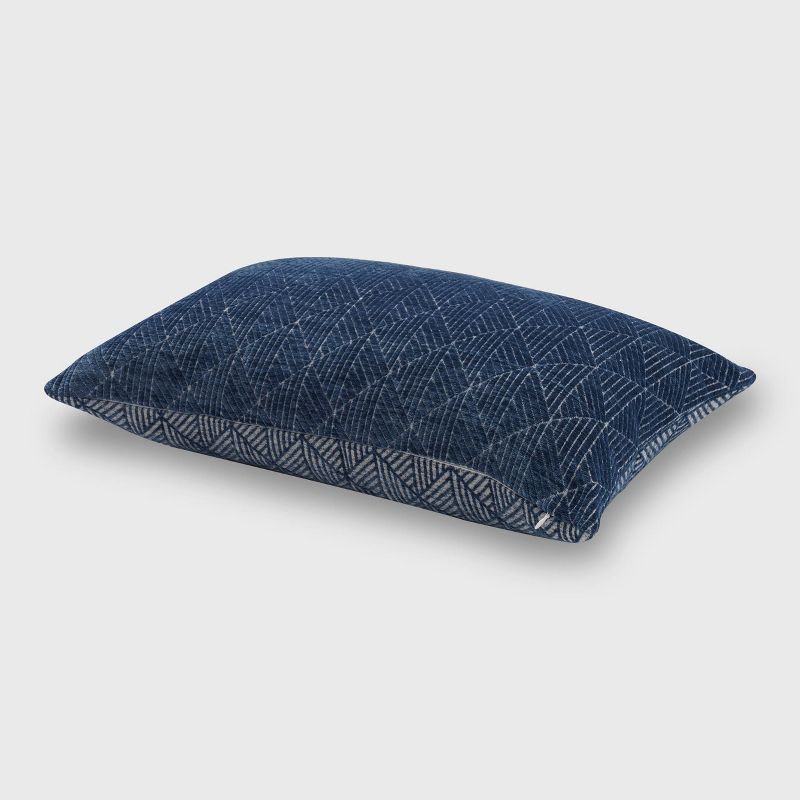 Geometric Chenille Woven Jacquard Reversible Throw Pillow - freshmint, 4 of 12