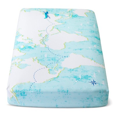 airplane fitted crib sheet