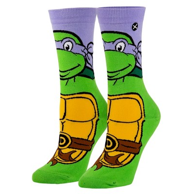 Odd Sox, Nickelodeon TMNT Teenage Mutant Ninja Turtles, 90's Cartoon, Fun Socks