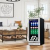 Velivi 15'' Freestanding, Beverage Refrigerator and Beer Fridge 127 Cans Beverage Cooler - 3 of 4