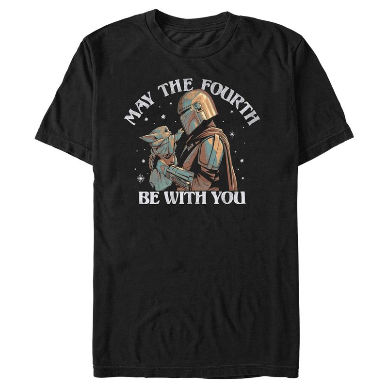 Men's Star Wars: The Mandalorian Grogu May the Fourth Be With You T-Shirt, 1 of 6