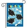 Graduation Celebration Garden Flag Grads Diploma Caps 18" x 12.5" Briarwood Lane - 2 of 4