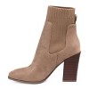 Journee Collection Womens Adalia Pull On Stacked Heel Booties - 2 of 4