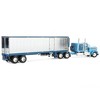 First Gear DCP 1/64 Kenworth W900A Flat Top Sleeper & Vintage Trailer with Reefer Legacy Series #2: Western Distributing "Crippled Cowboy" 69-2045 - 3 of 4