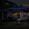 Okak 10Ft Outdoor Patio Umbrella, Solar LED Offset Hanging Market for Garden Backyard Pool Swimming Pool - 2 of 4