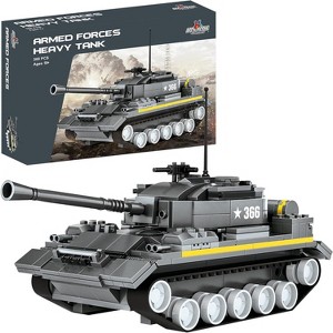 Apostrophe Games Army Tank Building Block Set - 340Pcs - 1 of 4