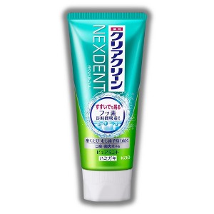 Kao Clear Clean Nexdent Toothpaste Pure Mint | Remove dental plaque and dental plaque with fine granules- (4.23 oz) - 1 of 2