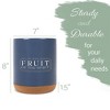 Elanze Designs Fruit of Spirit Navy Blue X-Large Cork Bottom Kitchen Utensil Holder - 2 of 4
