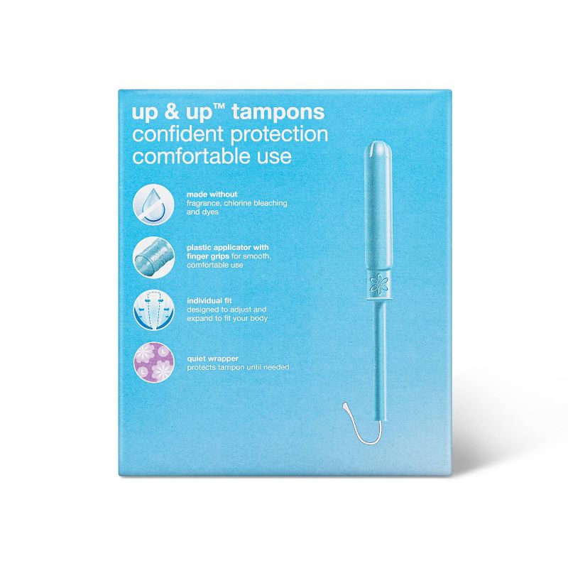 Tampons - Light Absorbency - Plastic - 36ct - up &#38; up&#8482;, 3 of 5