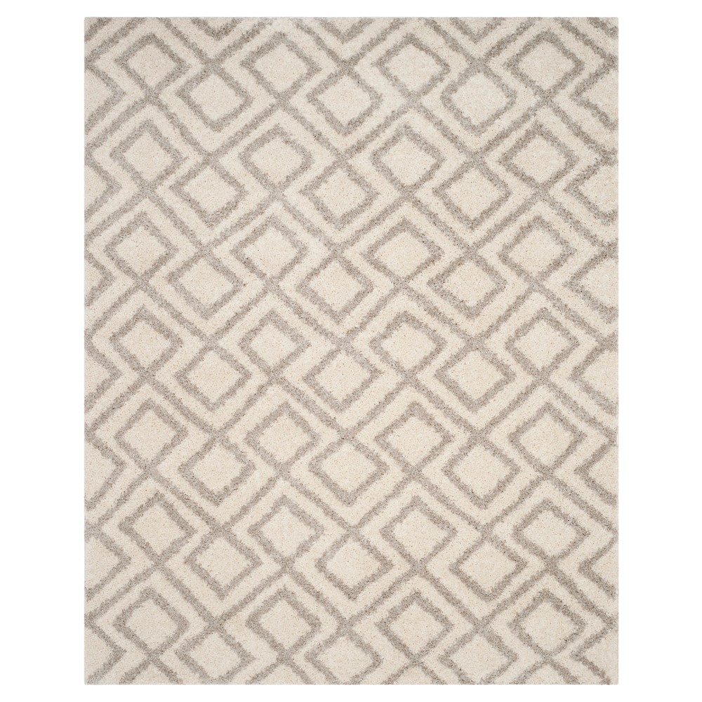 8'x10' Tortosa Abstract Loomed Accent Rug Ivory/Beige - Safavieh