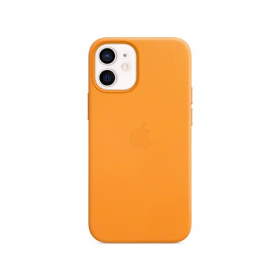 Apple iPhone 13 mini/iPhone 12 mini Leather Case with MagSafe - California Poppy