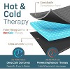 2 Pack Adjustable Lower Back Pain Wrap for Hot & Cold Therapy | Reusable Ice Pack for Lumbar, Sciatic, Herniated Disc, Coccyx Pain Relief - 2 of 4