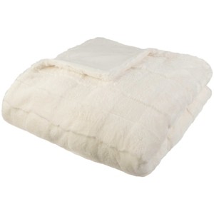 Lavish Home 60x80 Jacquard Faux Fur Blanket - 1 of 4