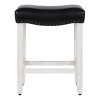 WestinTrends Upholstered Saddle Seat Bar Stool - 3 of 4