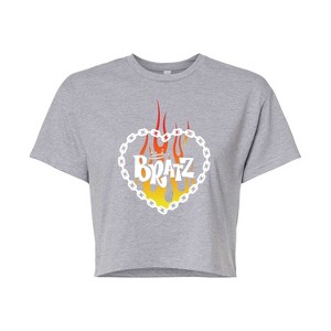 Women's - Bratz - Falme Logo Cropped Graphic T-Shirt - 1 of 4