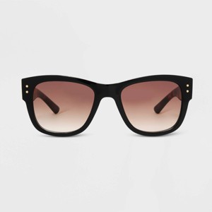 Women's Shiny Plastic Square Sunglasses - Universal Thread™ - 1 of 2