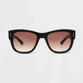 Women's Shiny Plastic Square Sunglasses - Universal Thread™