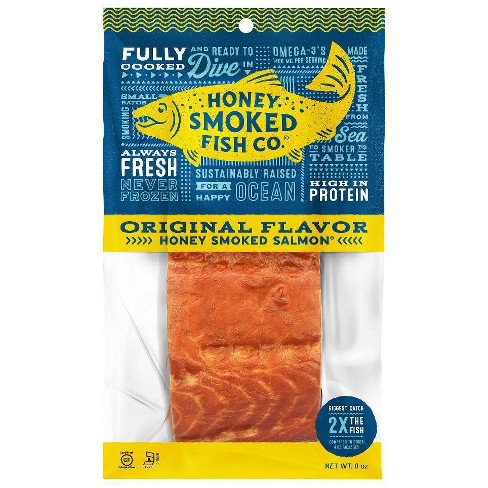 Honey Smoked Fish Co. Original Honey Smoked Salmon - 8oz : Target