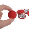 Unique Bargains Metal Shank Round Cloth Covered DIY Sewing Buttons 20 Pcs - 4 of 4
