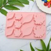 Unique Bargains Chocolate Mould 10-Cavity Autumn Leaf Candy Mould Hand Wash 8.31"x5.59"x0.75" 1 Pc - 2 of 3