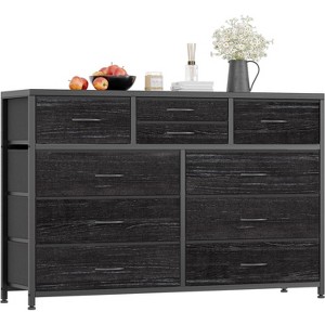 10 Drawers Fabric Dresser for Bedroom with Storage, TV Stand with Waterproof Wood Top - 1 of 4