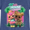Girls' - Lol Surprise! - Lol Hos Palm Trees Fitted Short Sleeve Graphic T-Shirt - 2 of 4