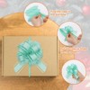 Unique Bargains Plastic Glossy Appearance Waterproof Gift Wrapping Pull Bows 20 Pcs - 4 of 4