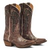 Women's Cowgirl Leather Boots By Forastero FOR84641 - 2 of 4