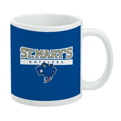 St. Mary's University Primary Logo Ceramic Coffee Mug Novelty Gift Mugs for Coffee Tea and Hot Drinks 11oz White