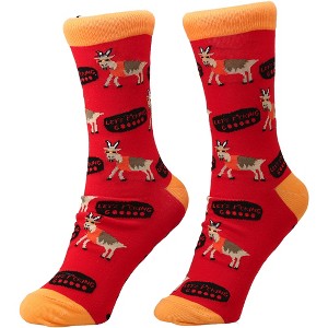 Pavilion Gift Company - G.O.A.T. - S/M Unisex Cotton Blend Sock - Socks - 1 of 4
