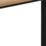 birch top / black frame