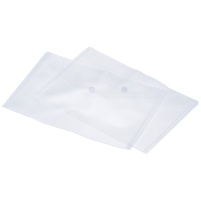Unique Bargains Home Office Plastic Envelopes File Folders with Snap Button 12 Pcs