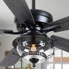 Kviflon 52 Inch Ceiling Fans with Light and Remote, 6 Speeds Reversible Blades for Kitchen,Dining Room,Outside Patios - 2 of 4