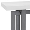 GlasFlength Console Tables with Special Design, ModernLuxe, Simplicity Rectangle Console Table, for Living Room, Muticolored, 59.1"*15.7"*31.7" - 2 of 2