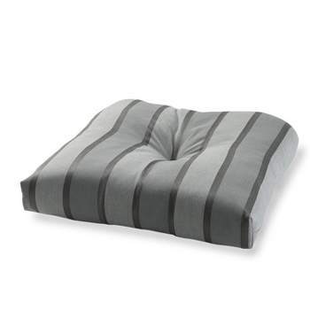 Seashell Standard Outdoor Chair Cushion Slate - Terrasol
