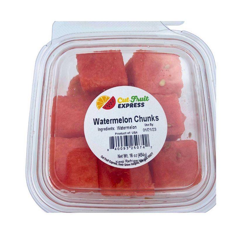 Cut Fruit Express Watermelon Chunks - 16oz, 2 of 5