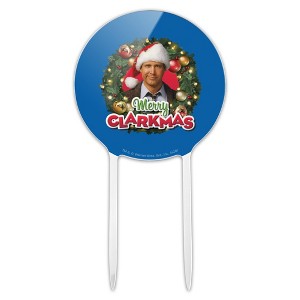 Christmas Vacation Merry Clarkmas Acrylic Cake Topper - 1 of 4