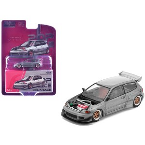 Pandem Civic EG6 RHD (Right Hand Drive) Raw Metal with No Hood 1